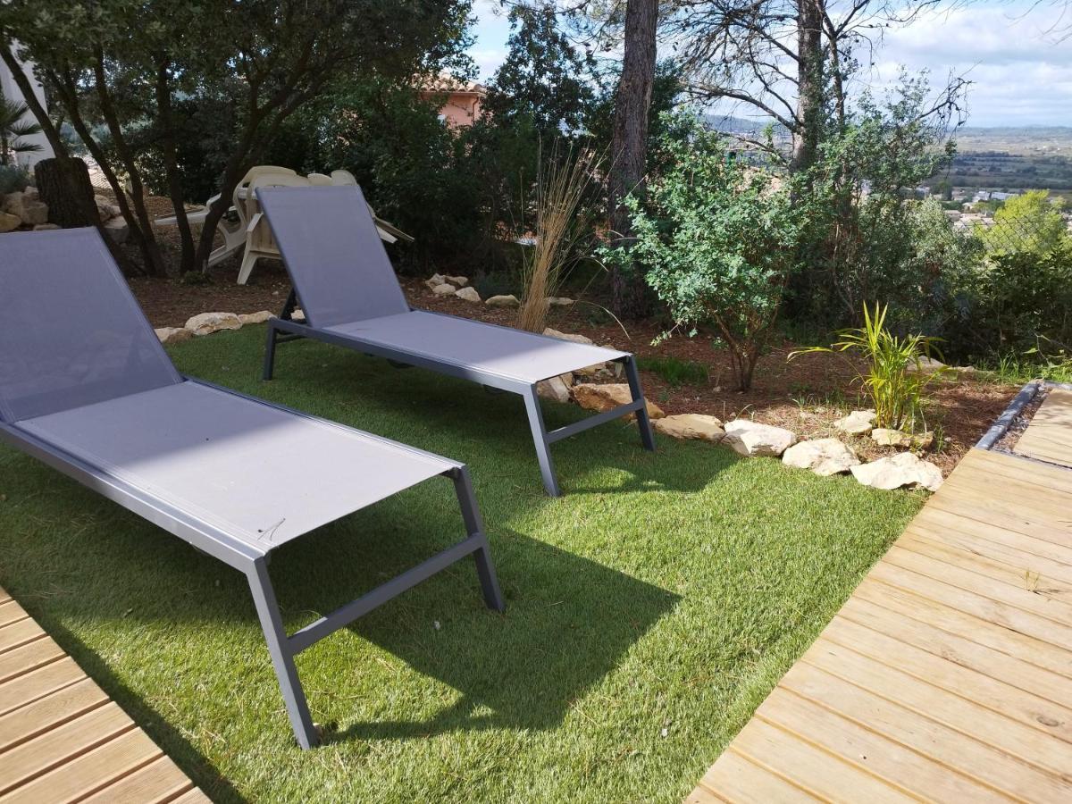 Studio Du Roc Des Garrigues Langlade Exteriér fotografie